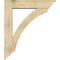 Ekena Millwork Thorton Traditional Rough Sawn Bracket w/ Offset Brace, Douglas Fir, 8"W x 38"D x 44"H BKT0806X38X44THR01RDF - alternate 2